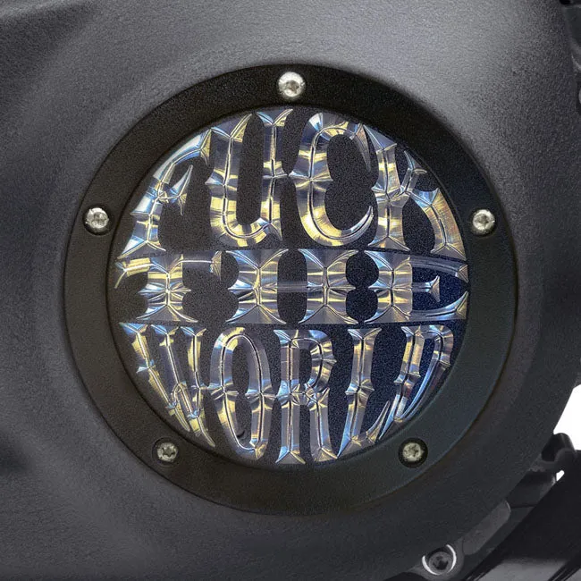 Indian Larry,Tapa De Embrague "FTW" Para Harley-Davidson