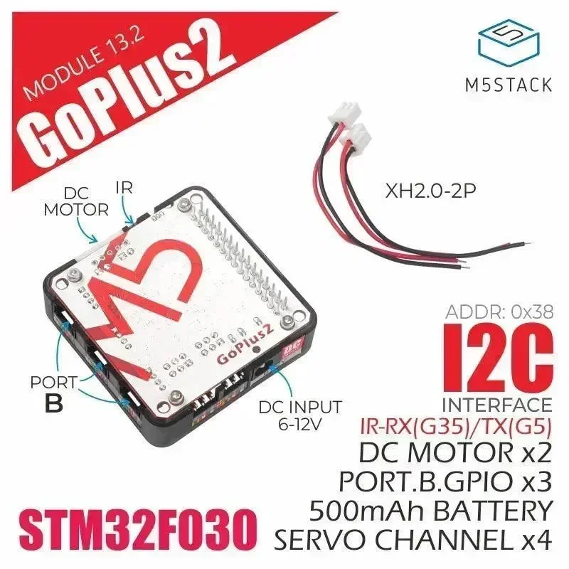 M5stack Goplus2 DC Motor and Servo Driver Module