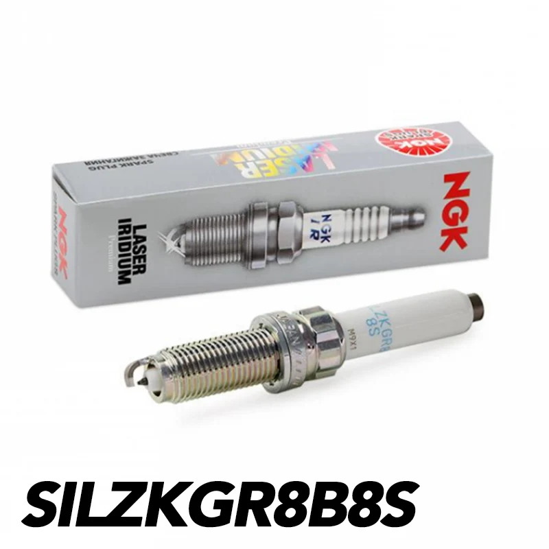 NGK Iridium Laser SILZKGR8B8S Spark Plug (Toyota Supra A90, BMW B58, Compact F56)