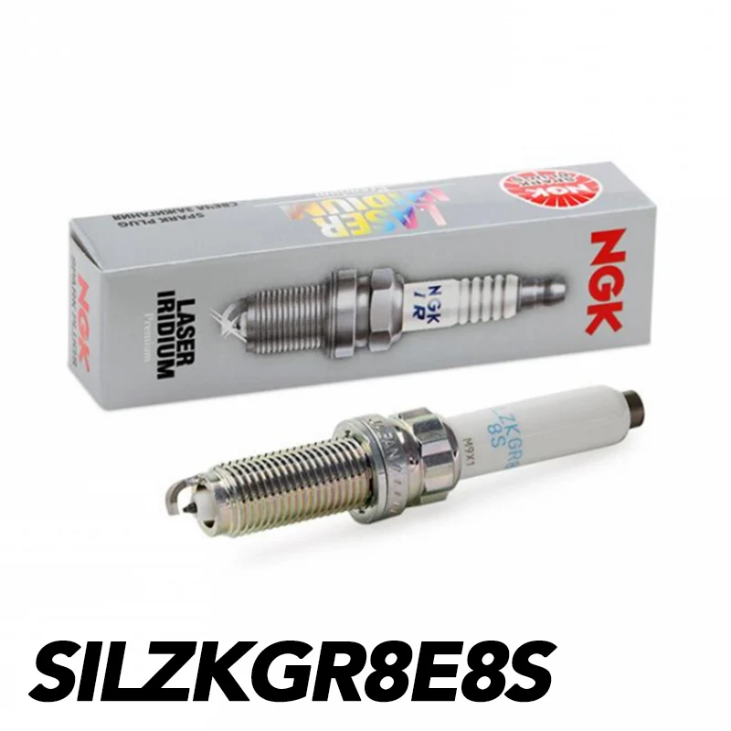 NGK Iridium Laser SILZKGR8E8S Spark Plug (Toyota Supra A90, BMW B58, Compact F56)