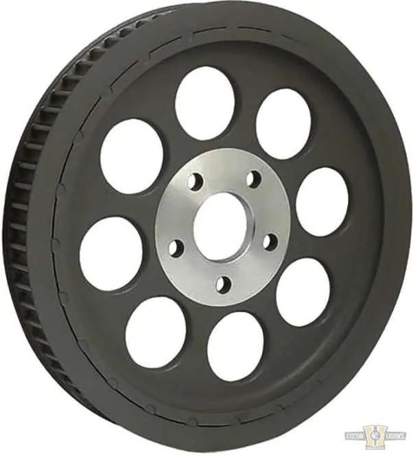 OEM Style Rear Belt Pulley Koolzwart 1 1/2" 70.0 teeth Harley-Davidson