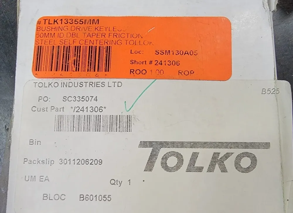 Tolko Keyless Bushing Drive TLK 133-55MM