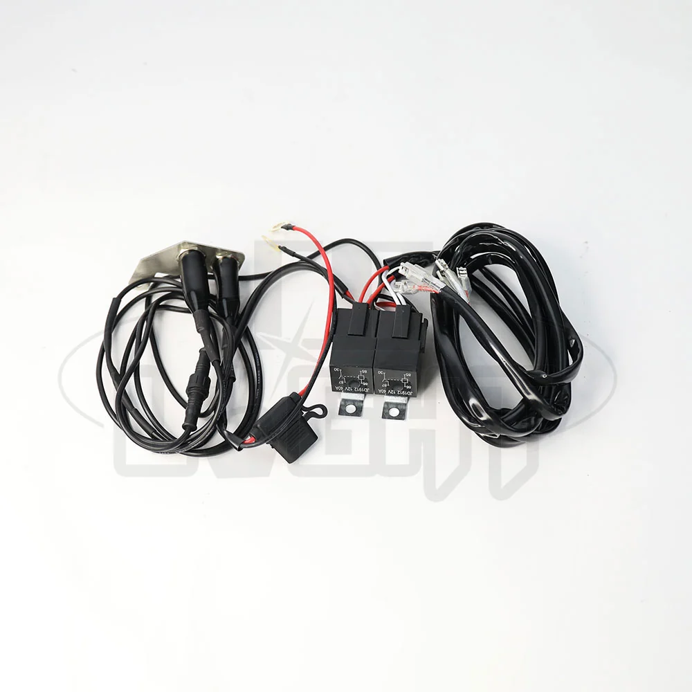 18AWG Motorcycle Wire Harness Duaal Beam Light Pods