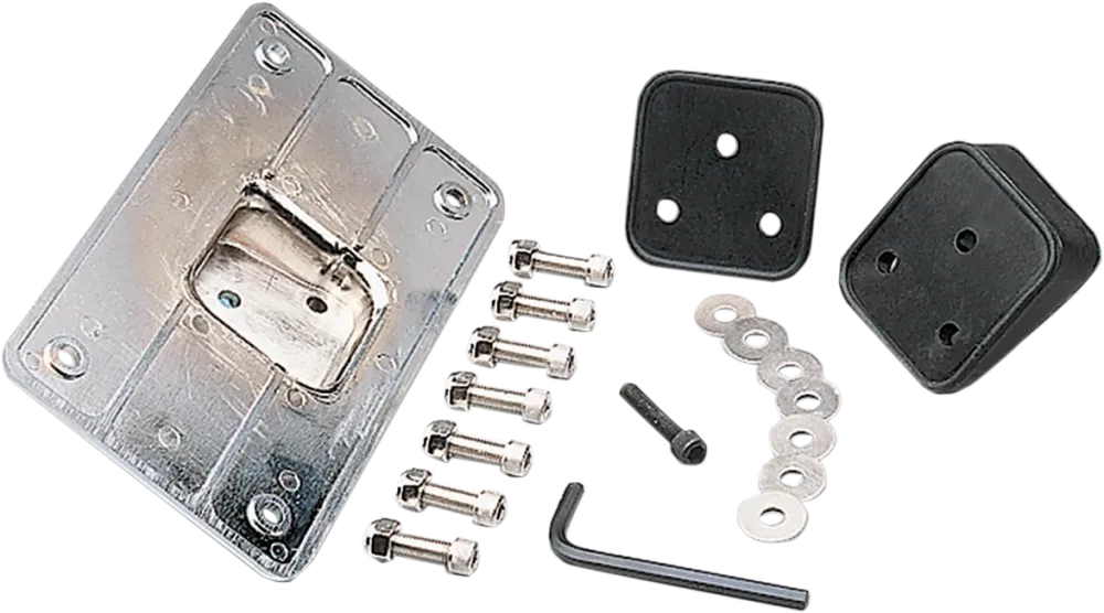 Soporte Matricula Inclinada Para Harley-Davidson Laydown License Plate Holder Gehard Staal