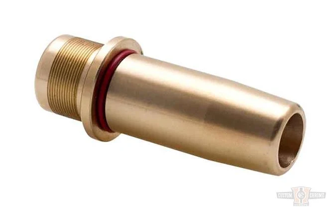 Valve Guide, Exhaust STD, Manganese Warm brons, Shovel / Pan Harley-Davidson Gehard Staal