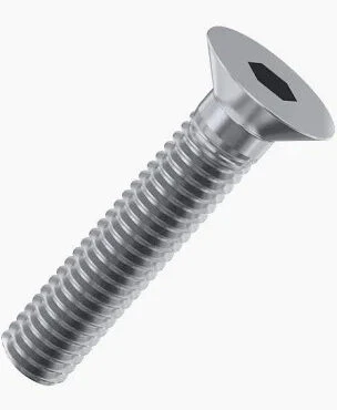 National Equipment 402109 Screw, Flat Head Socket Cap, M10 x 25, Adhesive Patch