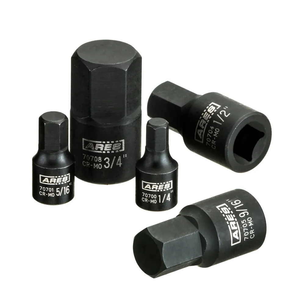 ARES 70496 - 9-Piece SAE Impact Hex Driver Set