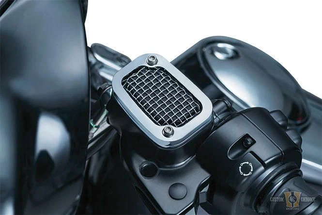 Gaas Master Cylinder Cover Chrome Harley-Davidson