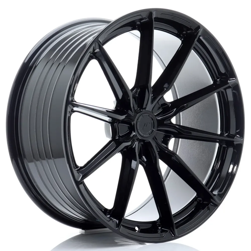 Japan Racing JR-37 Extreme Concave 21x11" (5 hole custom PCD) ET11-55, Gloss Koolzwart
