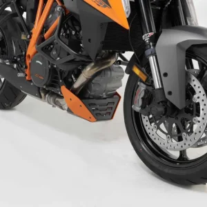 Protecciones Del Motor Negro / Naranja Para KTM Super Duke 1290 14-23 Complete set met bevestigingsmateriaal