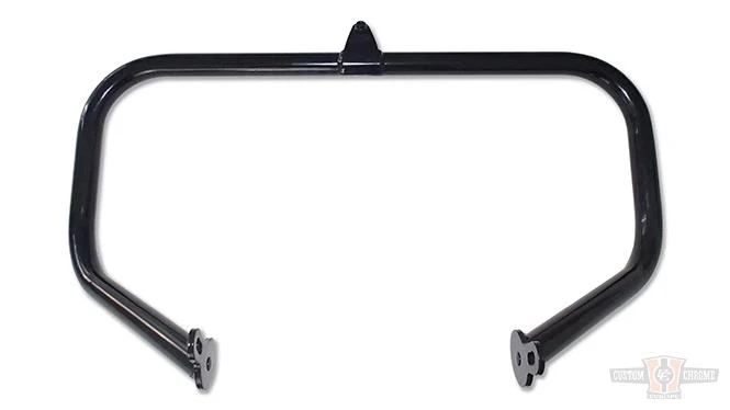 Protector De Motor Delantero Negro Para Harley-Davidson 9-24 Touring, 09-24 Trike Ebbenhout met geïntegreerde LED-verlichting