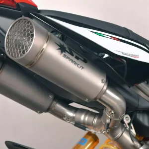 Silenciador Grid-O Doble Slip-On Para Ducati Hypermotard 950 SP ABS 19-21, Hypermotard 950 SP ABS RVE Graffiti Livery 21-24