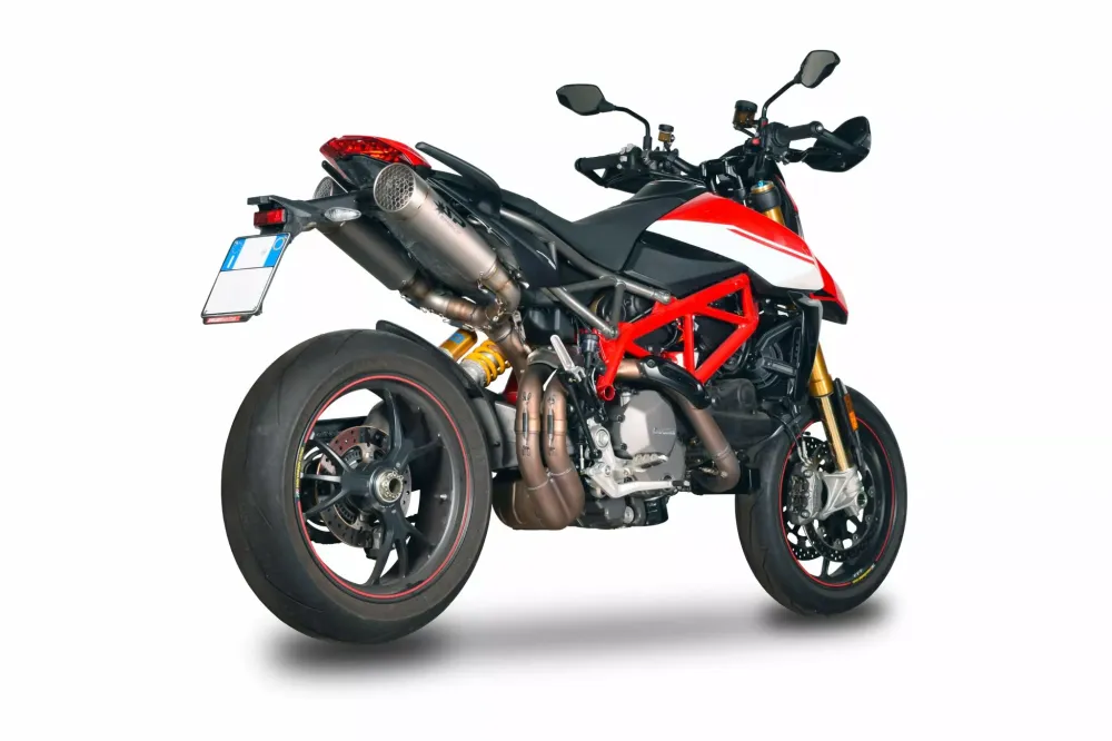 Silenciador Grid-O Doble Slip-On Para Ducati Hypermotard 950 SP ABS 19-21, Hypermotard 950 SP ABS RVE Graffiti Livery 21-24