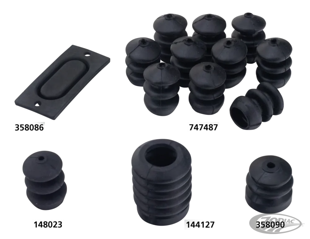 10pck rubber boot master cylinder Harley-Davidson