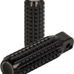 AK4.7 Passenger Foot Pegs Zwart, Anodized Harley-Davidson