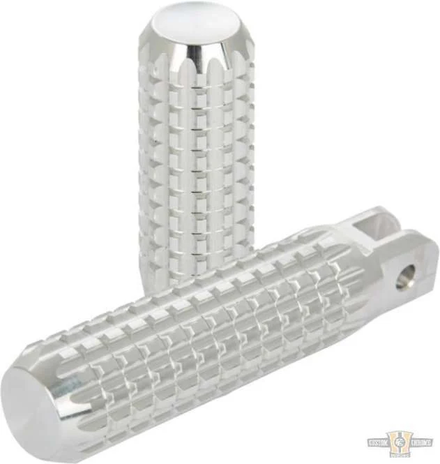 AK4.7 Rider Foot Pegs Aluminium, Machine Finish Harley-Davidson