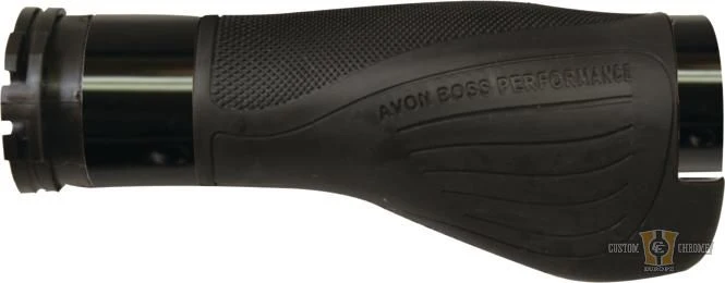 Boss Performance Grips Zwart 1" Anodized Cable operated Harley-Davidson