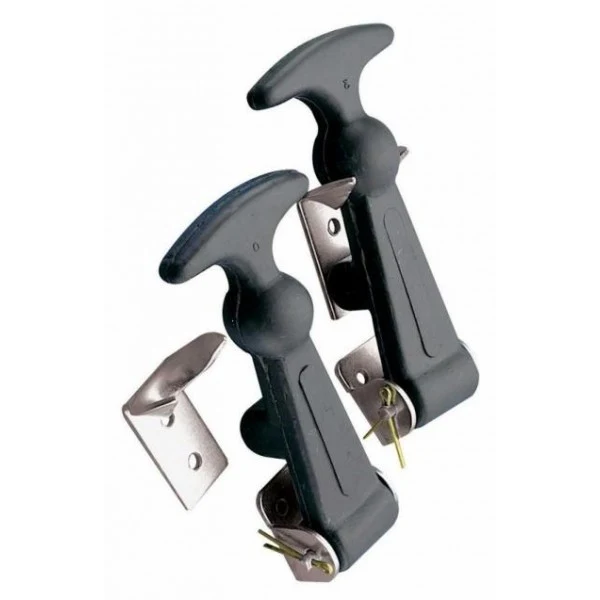 COMPETITIE ELASTISCH MOTORKAP/BOOT HAAK KIT GROOT