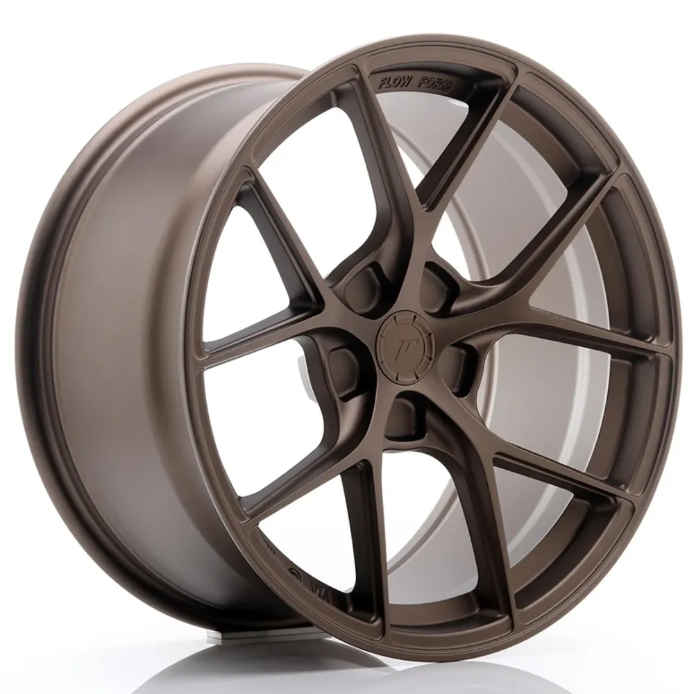 Japan Racing SL-01 Super Light 18x9.5" (5 hole individueel PCD) ET25-38, Flat Gunmetal