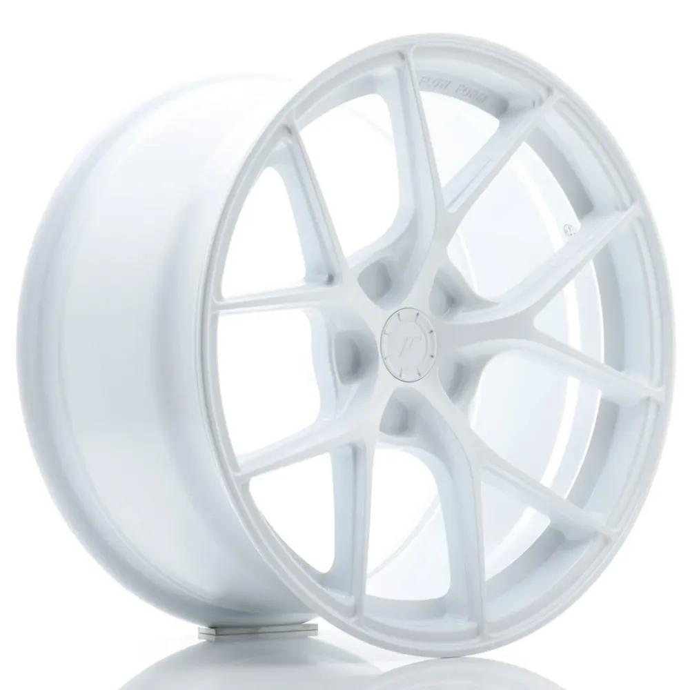 Japan Racing SL-01 Super Light 18x9.5" (5 hole custom PCD) ET25-38, Wit