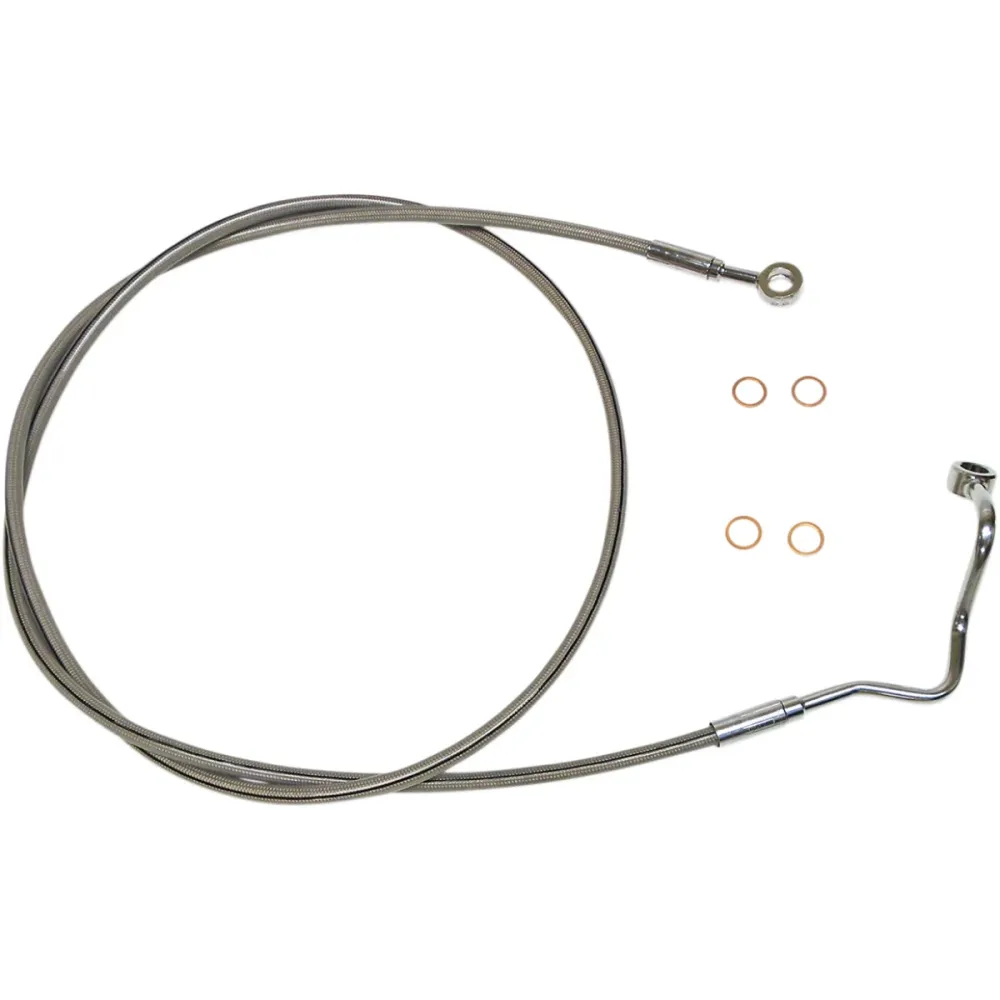 XR NIET-ROESTEND EXTREME RESPONSE FRONT UPPER BRAKE LINES H-D TRIKE MODELS