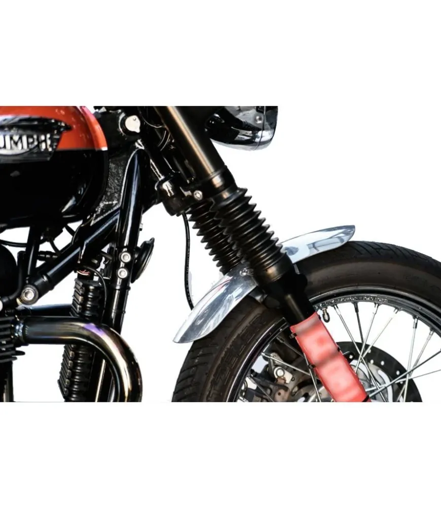 Short Front Mudguard Aluminum Triumph Aluminum