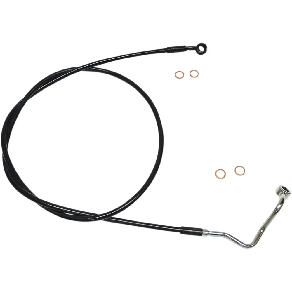 XR STAINLESS EXTREME RESPONSE FRONT UPPER BRAKE LINES H-D TRIKE MODELS