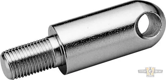 Bullet-Style Footpeg Supports Zink Plated Harley-Davidson