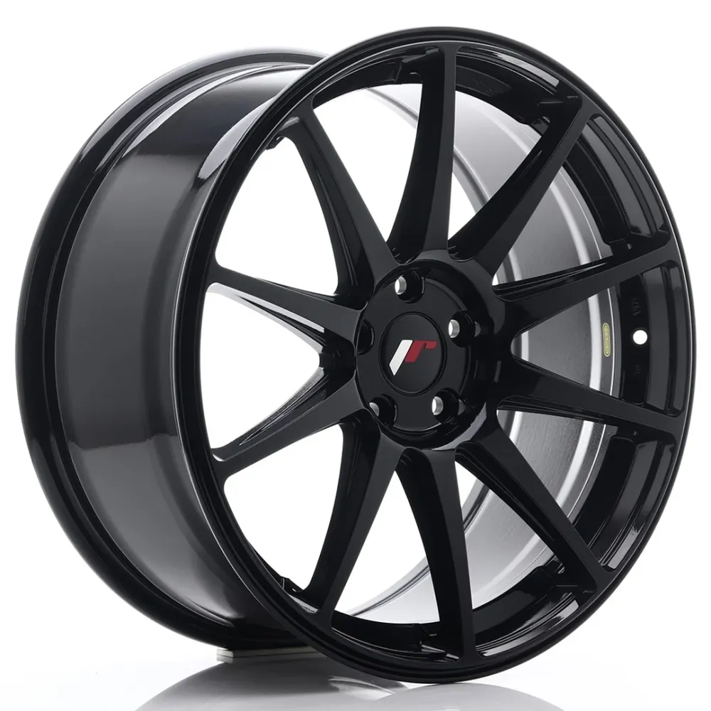 Japan Racing JR-11 19x8.5" 5x108 ET40, Gloss Ravenzwart