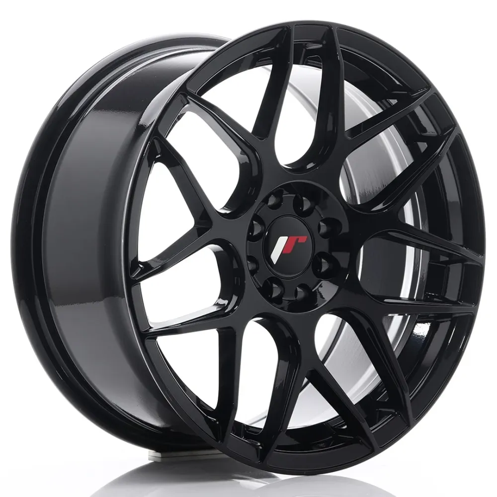 Japan Racing JR-18 17x8" 4x100/108 ET25, Gloss Koolzwart