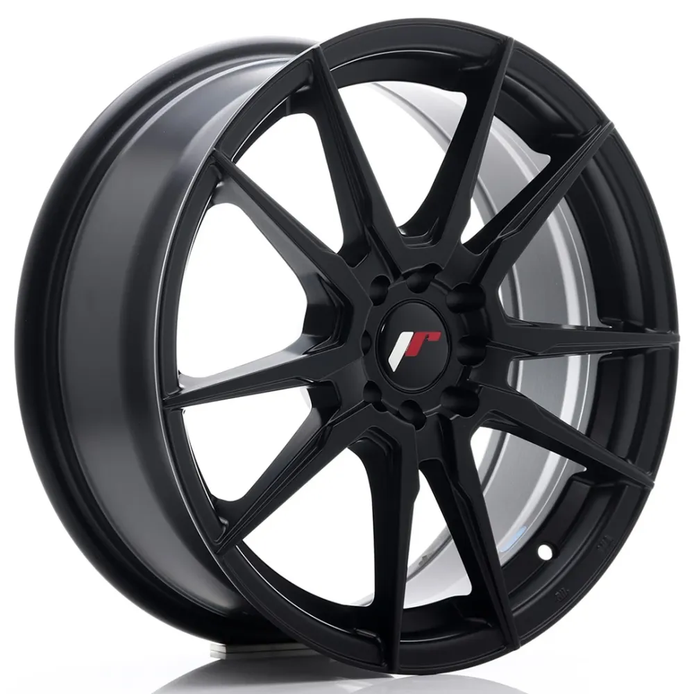 Japan Racing JR-21 17x7" 4x100/114.3 ET40, Flat Ravenzwart