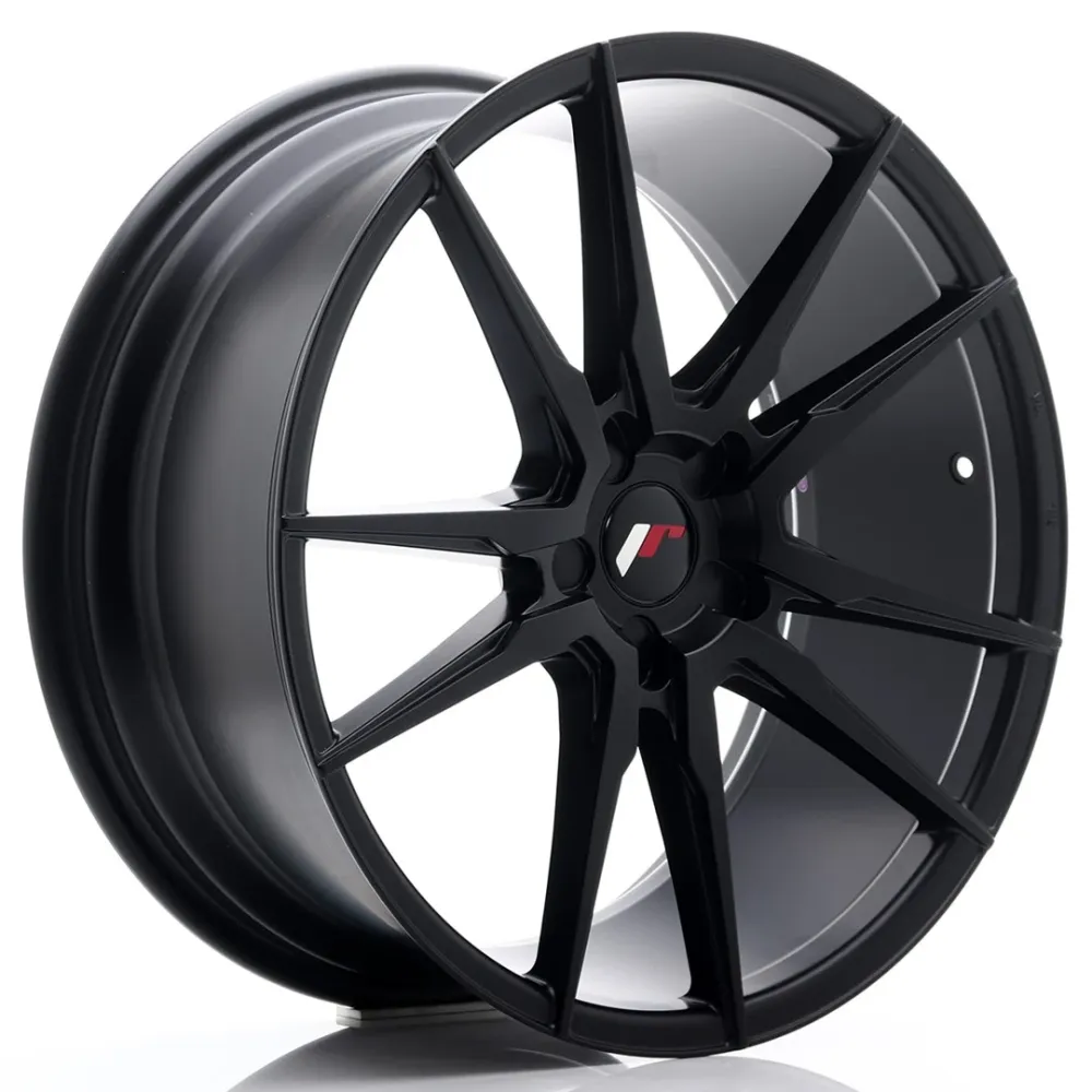 Japan Racing JR-21 20x8.5" (5 hole custom PCD) ET40, Flat Koolzwart