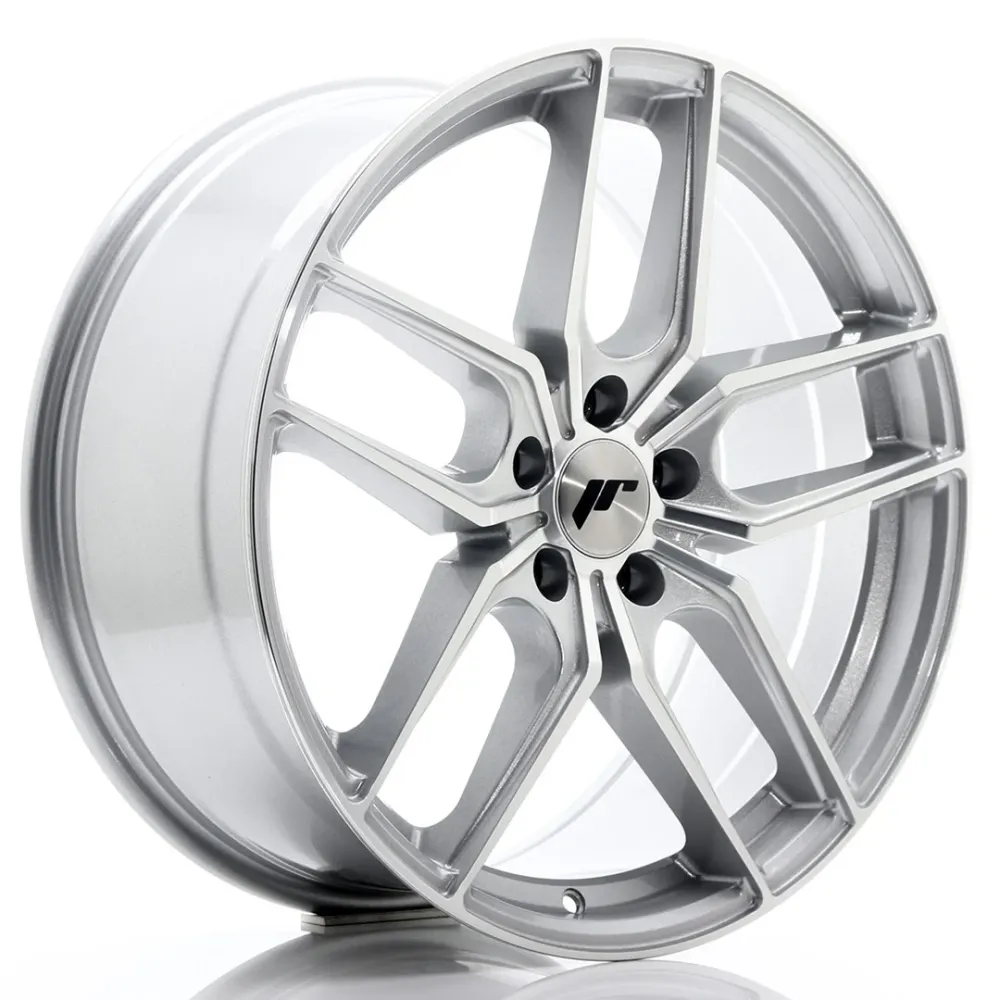 Japan Racing JR-25 19x8.5" 5x112 ET40, Zilver Machined Face