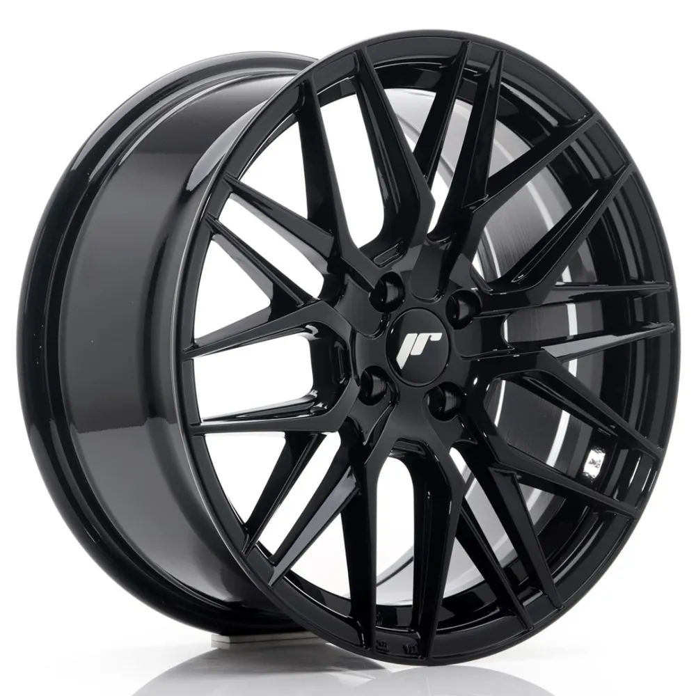 Japan Racing JR-28 17x8" 4x100 ET40, Gloss Ravenzwart
