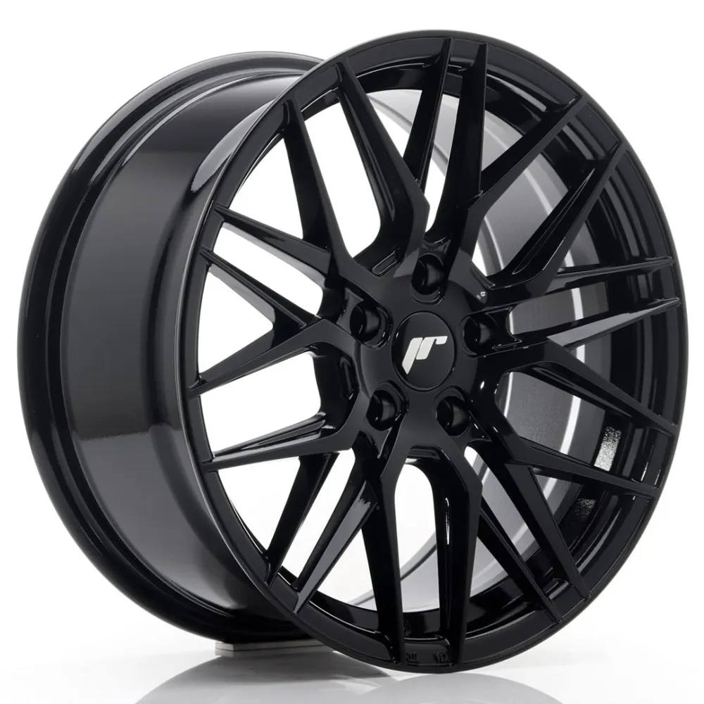 Japan Racing JR-28 17x8" 5x112 ET40, Gloss Koolzwart