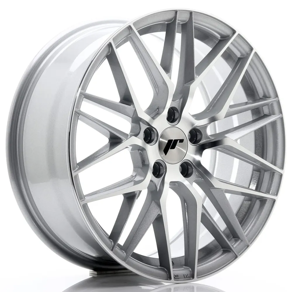 Japan Racing JR-28 18x7.5" 5x112 ET40, Zilver / Machined