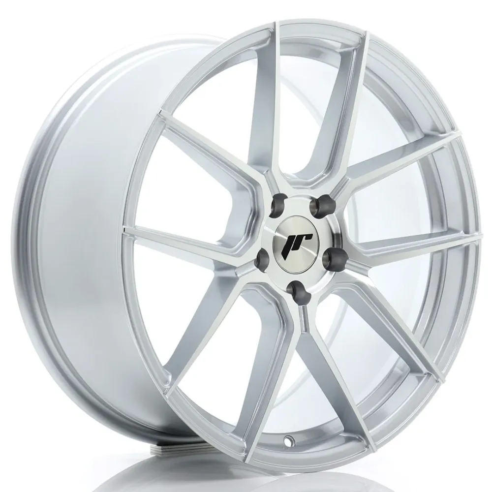 Japan Racing JR-30 19x8.5" 5x112 ET45, Machined Zilver