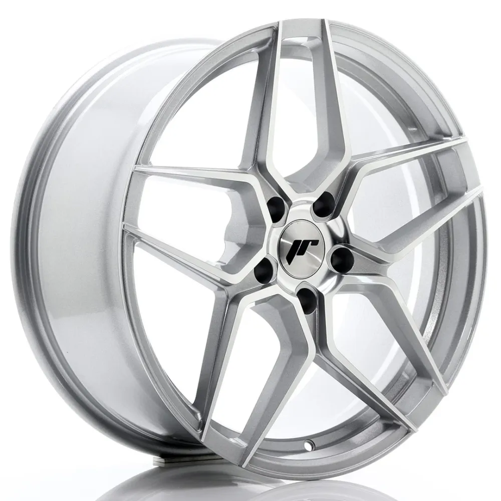 Japan Racing JR-34 19x8.5" 5x112 ET40, Staalgrijs / Machined