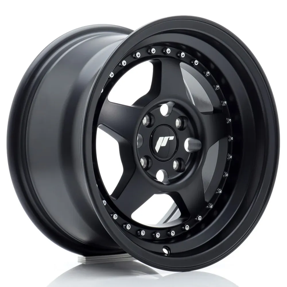 Japan Racing JR-6 15x8" 4x100 ET25, Flat Ravenzwart