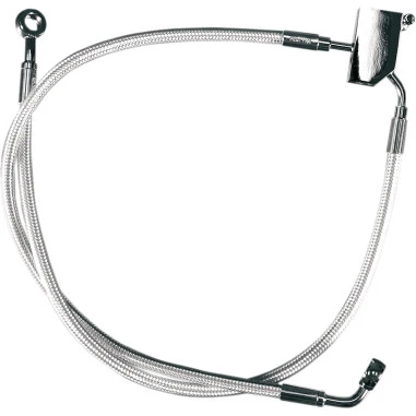 BRAIDED DOT REAR BRAKE LINE KITS HARLEY-DAVIDSON
