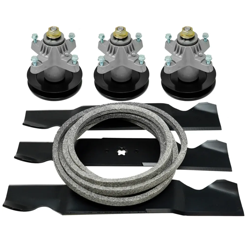 Deck Blade Spindle Belt Kit Cub Cadet SLT1554 LGT1054 LGTX1054 SLTX1054 MTD SLT-5400 942-0677