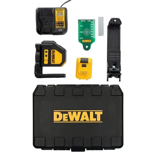 DEWALT 12V MAX* Appelgroen Cross Line Laser Kit