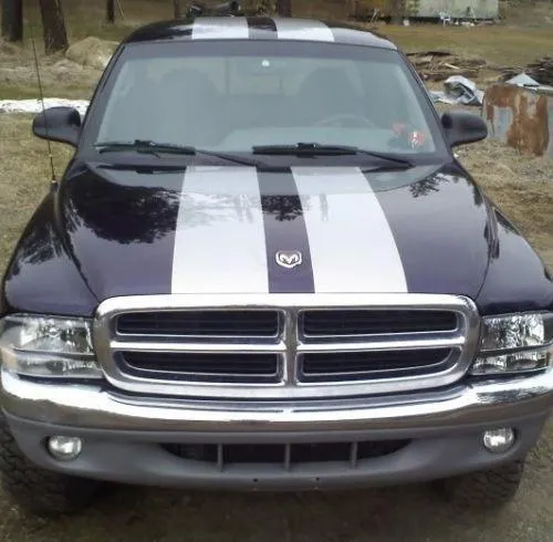 Dodge Dakota Dubbel Racing Stripe Kit Gloss