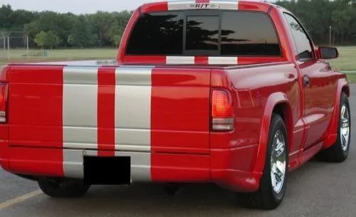 Dodge Dakota Dubbel Racing Stripe Kit Gloss