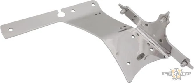 Fender Strut Mount Side Mount License Plate Bracket Harley-Davidson