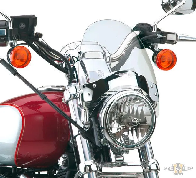 Flyscreen Windshield Kit Light Smoke Harley-Davidson