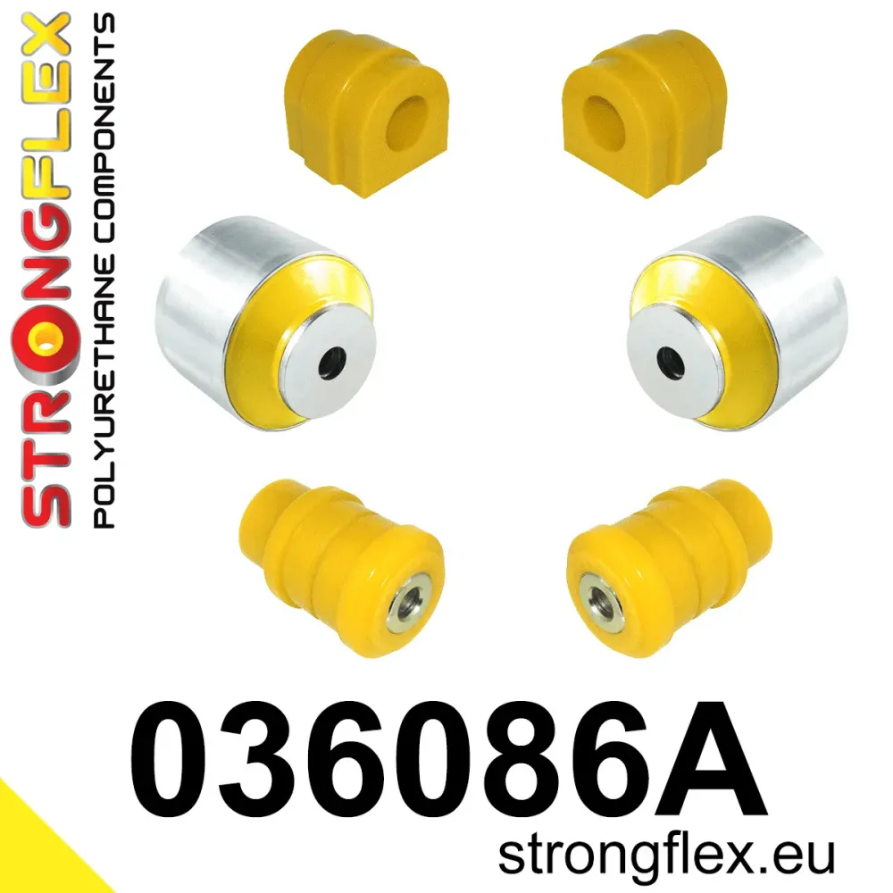 Front suspension bush kit SPORT - BMW > Serie 1 > I E81 / E82 / E87 / E88 > E81 / E82 / E87 / E88 |BMW > Serie 3 > V E90 /...