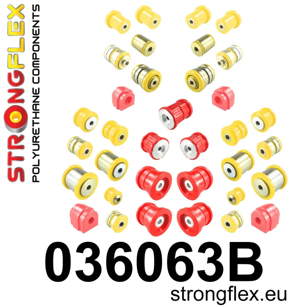 Full suspension polyurethane bush kit - BMW > Serie 5 > VI F10 / F11 / F07 > F11 Touring RWD