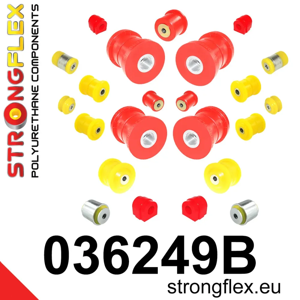 Full suspension polyurethane bush kit - BMW > Serie 5 > V E60 / E61 > E60 Sedan > Sedan xi / xd|BMW > Serie 5 > V E60 / E6...