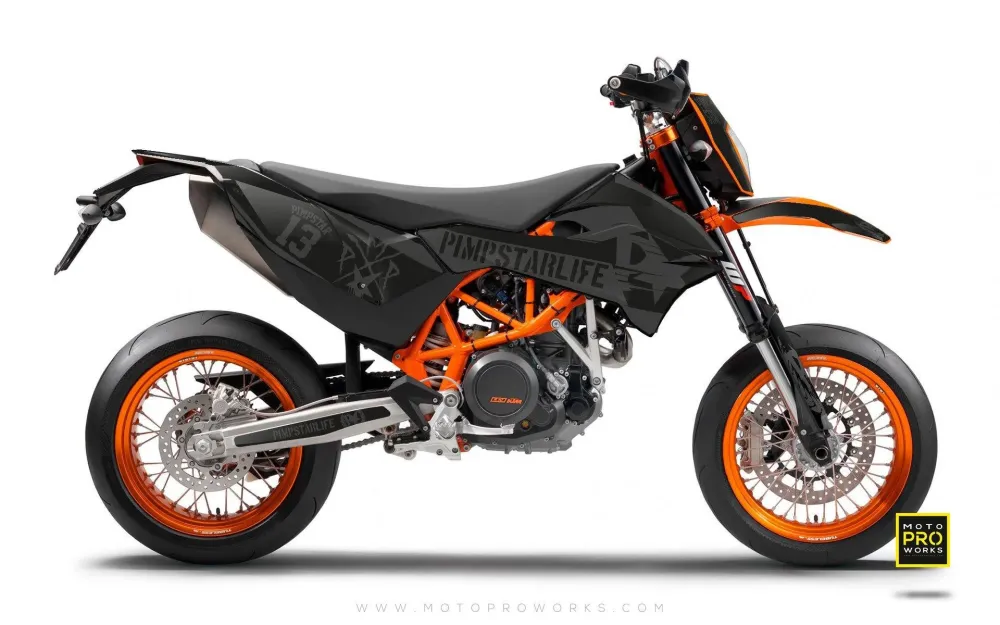 KTM GRAPHICS - Pimpstarlife "BATTLESCAR" (dark)